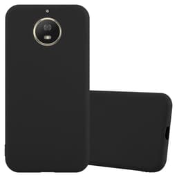 Motorola MOTO G5S Suojakuori Kotelo Case Cover (Musta)