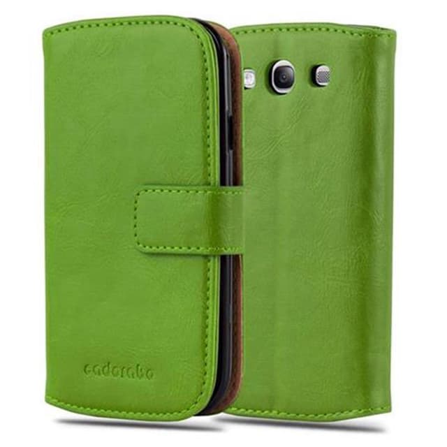 Samsung Galaxy S3 / S3 NEO Plånboksfodral Skal (Grön)