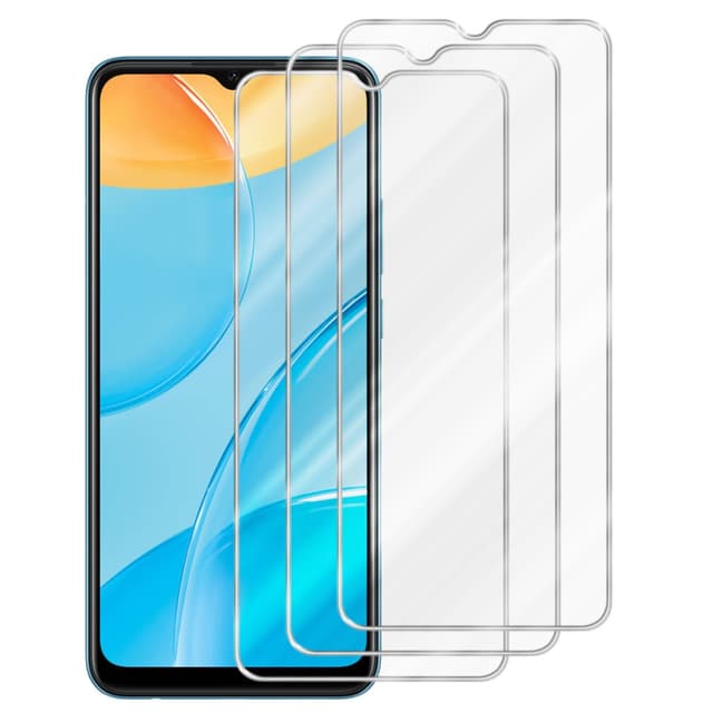 OPPO A15 / A15s 3x Skærmbeskytter Beskyttelsesglas
