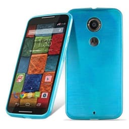 Motorola MOTO X2 Suojakuori Suojakotelo (Turkoosi)