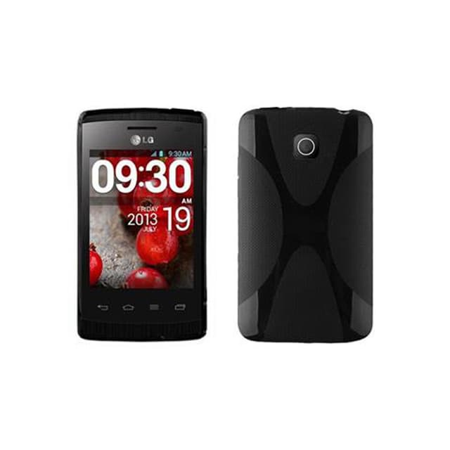 LG L1 II Skal Fodral Case (Svart)