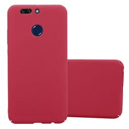 Honor 8 PRO Skal Fodral Case (Röd)