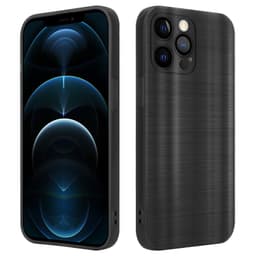 Suojakuori iPhone 12 PRO Kotelo (Musta)