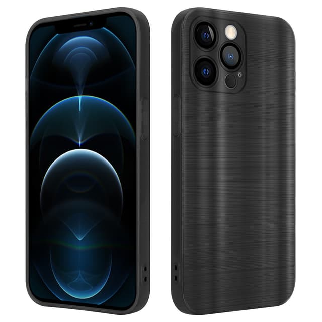 Suojakuori iPhone 12 PRO Kotelo (Musta)