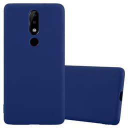 Skal Nokia 5.1 PLUS / X5 Fodral Case (Blå)