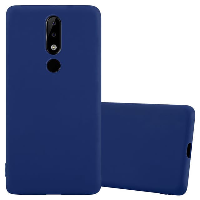 Skal Nokia 5.1 PLUS / X5 Fodral Case (Blå)