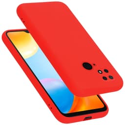Xiaomi RedMi 10C / POCO C40 Skal Fodral Case (Röd)