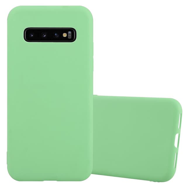 Cover Samsung Galaxy S10 PLUS Etui Case (Grøn)