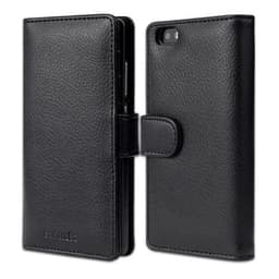 Huawei P8 LITE 2015 lommebokdeksel case (svart)
