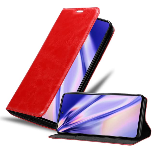 Samsung Galaxy M52 5G Skal Fodral Case (Röd)