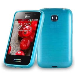 LG L3 II (2. SIM) Skal Fodral Case (Turkos)