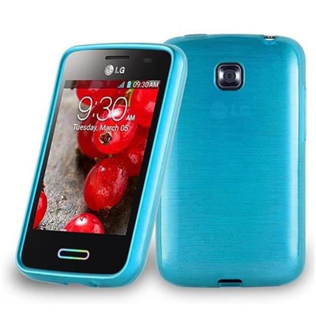 LG L3 II (2. SIM) Skal Fodral Case (Turkos)