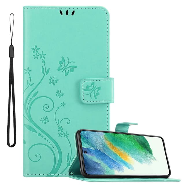 Samsung Galaxy S21 FE Pungetui Cover Case (Turkis)