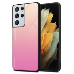 Samsung Galaxy S21 ULTRA Suojakotelo Suojakuori (Musta)