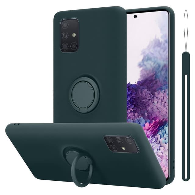 Samsung Galaxy A71 4G Cover Etui Case (Grøn)