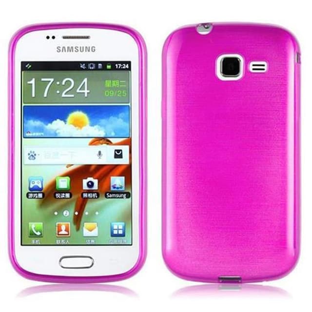 Samsung Galaxy TREND Cover Etui Case (Lyserød)