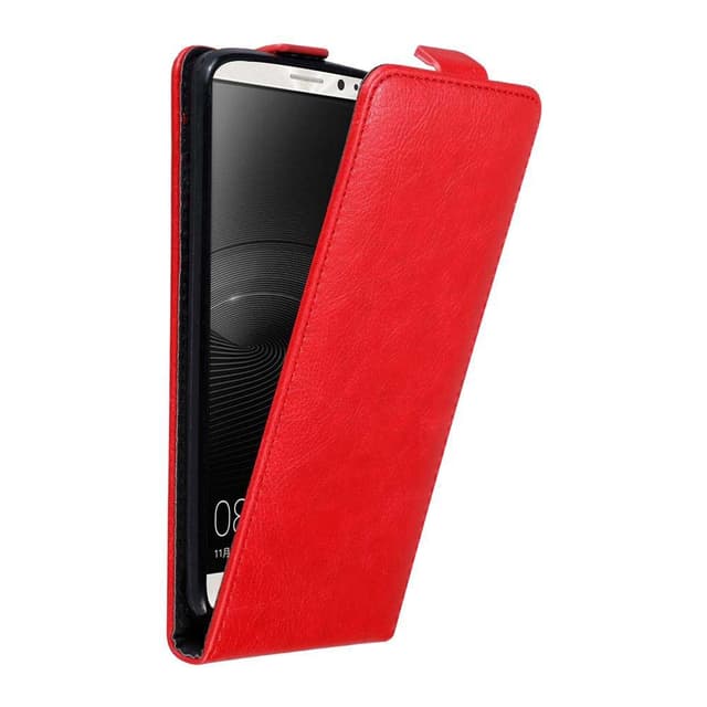 Huawei MATE 8 Pungetui Flip Cover (Rød)