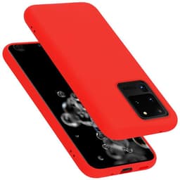 Samsung Galaxy S20 ULTRA Skal Fodral Case (Röd)