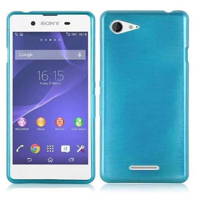 Sony Xperia E3 silikondeksel cover (turkis)