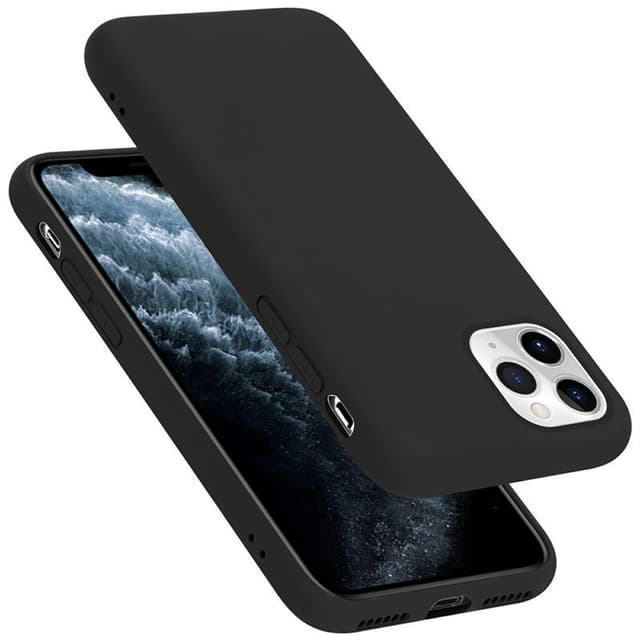 iPhone 11 PRO silikondeksel case (svart)