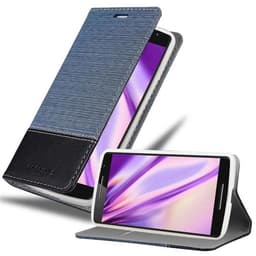 Motorola MOTO X PLAY Pungetui Cover Case (Blå)
