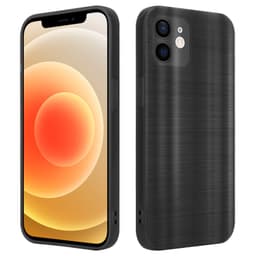 Suojakuori iPhone 12 Kotelo (Musta)
