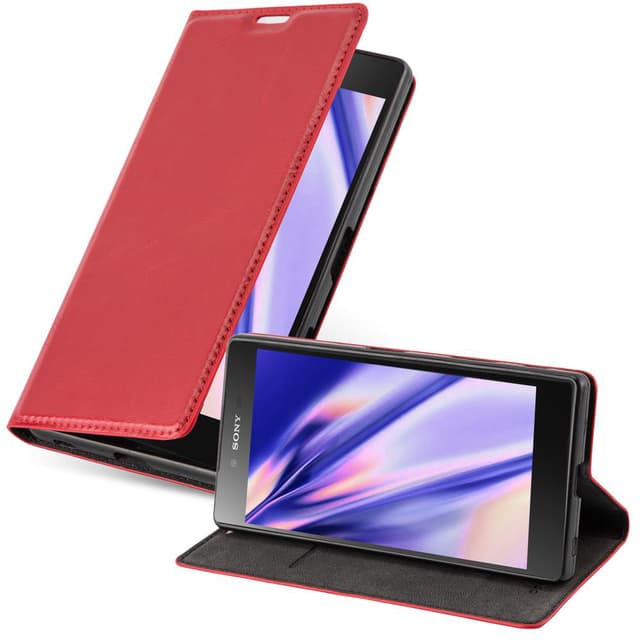 Sony Xperia Z5 Skal Fodral Case (Röd)