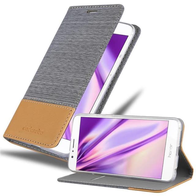 Honor 8 / 8 PREMIUM Pungetui Cover Case (Grå)