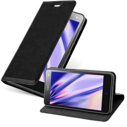 ZTE Blade L3 lommebokdeksel deksel (svart)