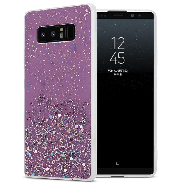 Samsung Galaxy NOTE 8 Cover Etui Case (Lilla)