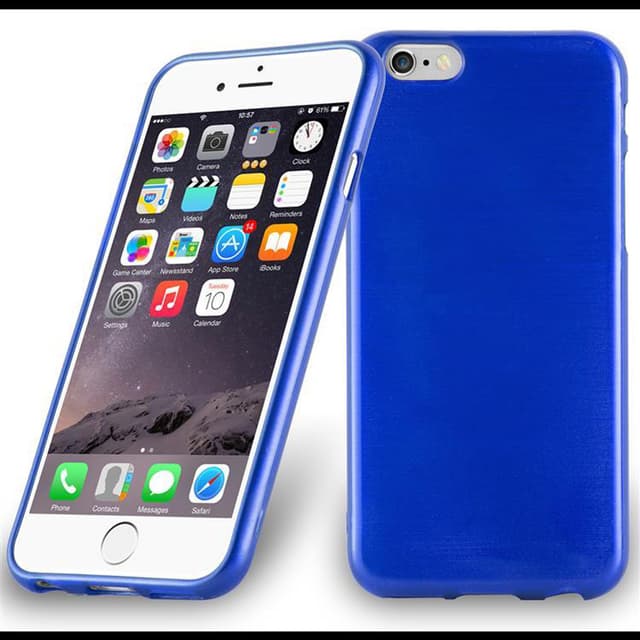 iPhone 6 / 6S Suojakuori Kotelo (Sininen)