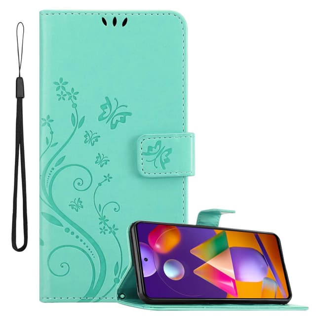 Samsung Galaxy M31s Plånboksfodral Skal (Turkos)