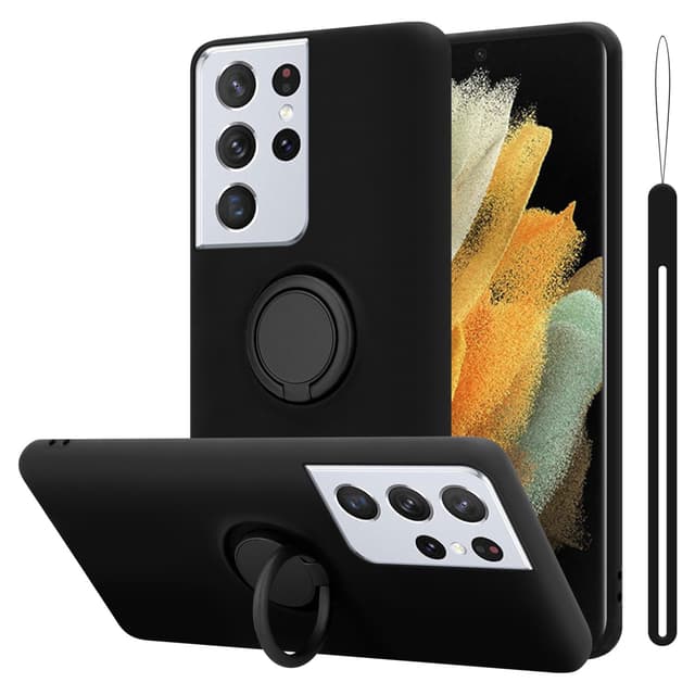 Samsung Galaxy S22 ULTRA Suojakuori Kotelo (Musta)