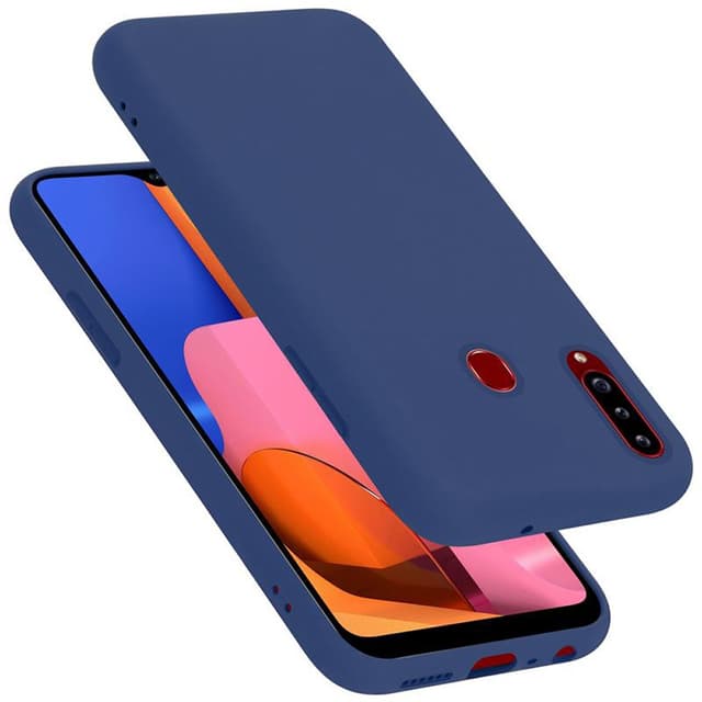 Samsung Galaxy A20s Suojakuori Kotelo (Sininen)