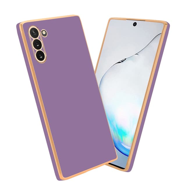 Samsung Galaxy NOTE 10 Cover Etui Case (Lilla)