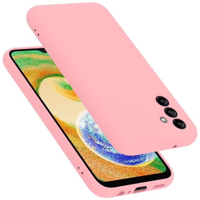 Samsung Galaxy A04s Skal Fodral Case (Rosa)