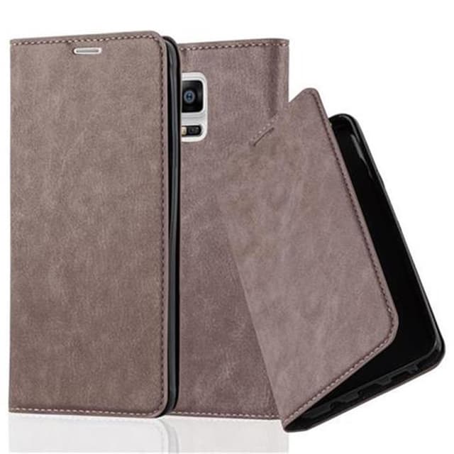 Samsung Galaxy NOTE 4 Skal Fodral Case (Brun)