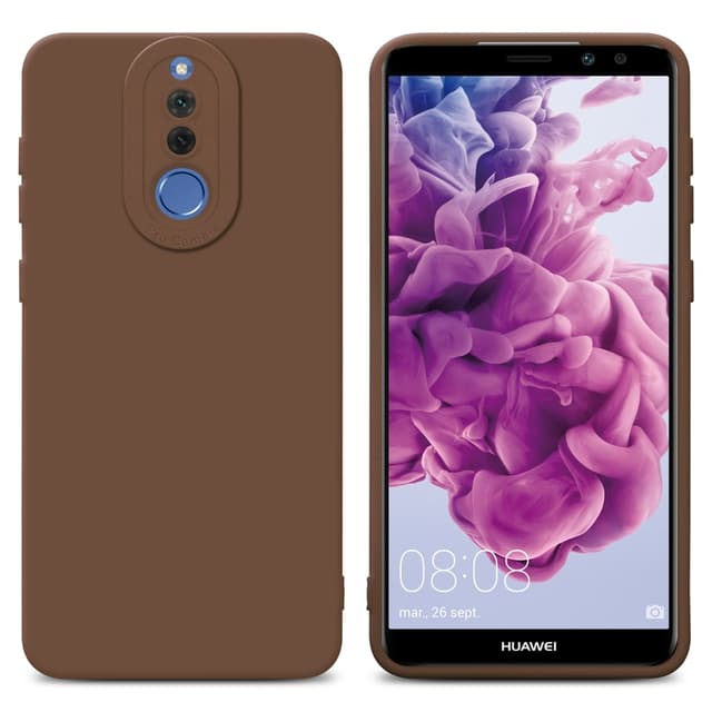 Huawei MATE 10 LITE Cover Etui Case (Brun)