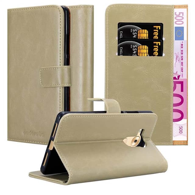 Cover Huawei MATE 8 Etui Case (Brun)