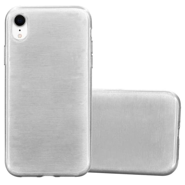 iPhone XR silikondeksel cover (sølv)