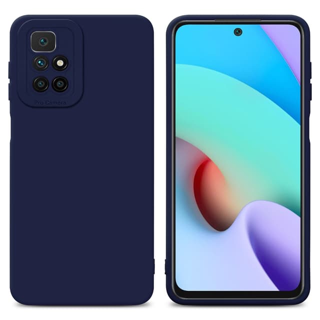 Xiaomi RedMi 10 Skal Fodral Case (Blå)