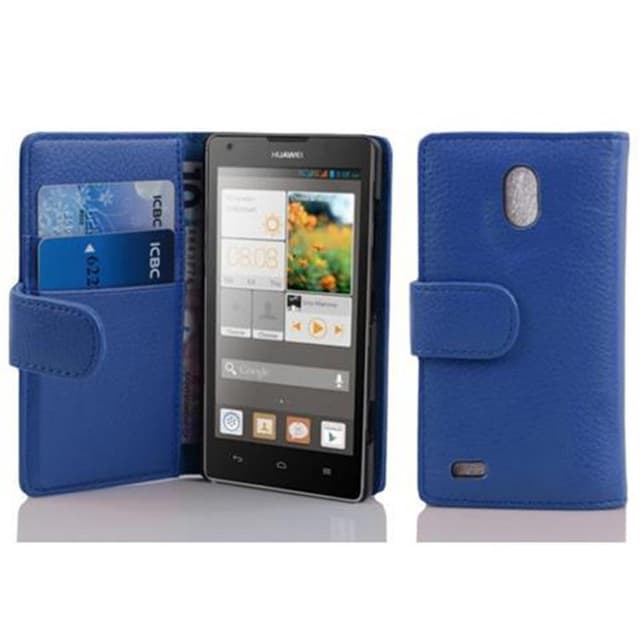 Pungetui Huawei ASCEND G700 Cover Case (Blå)