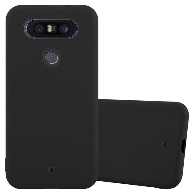 Deksel LG Q8 Silikon cover (svart)