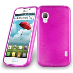 LG L5 II (2. SIM) silikondeksel cover (rosa)