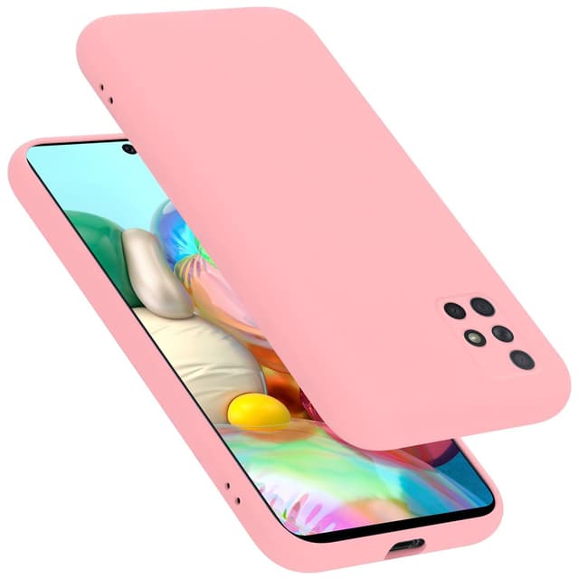 Samsung Galaxy A51 4G / M40s silikondeksel case (rosa)