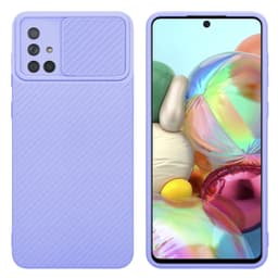 Samsung Galaxy A71 4G Suojakuori Kotelo (Violetti)