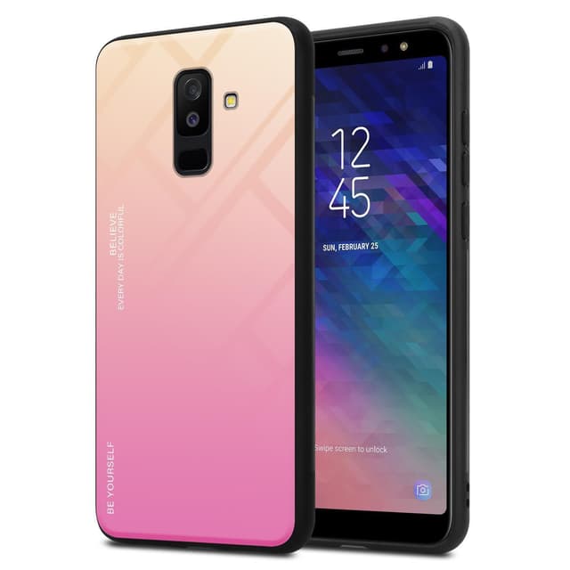 Samsung Galaxy A6 PLUS 2018 Skal Fodral Case (Svart)