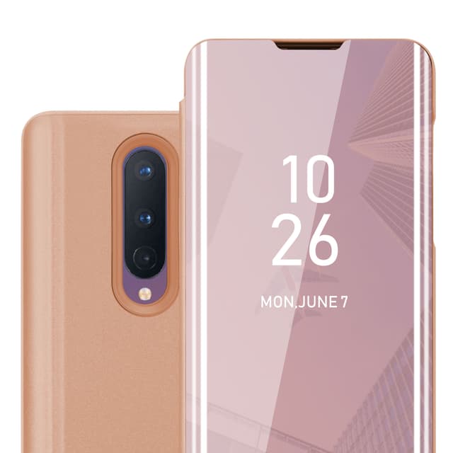 OnePlus 8 Plånboksfodral Skal (Rosa)