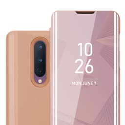 Suojakuori OnePlus 8 Lompakkokotelo (Vaaleanpunainen)