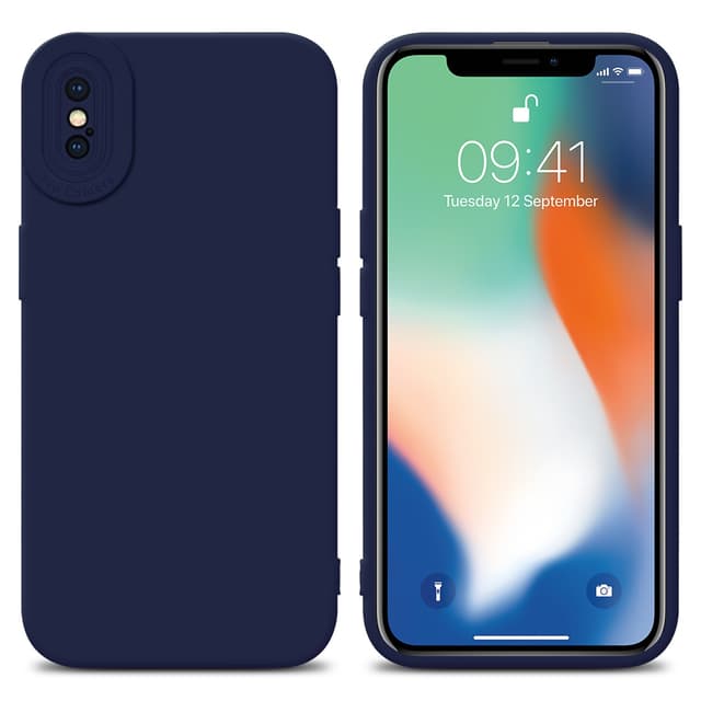 iPhone XS MAX Deksel case (blå)